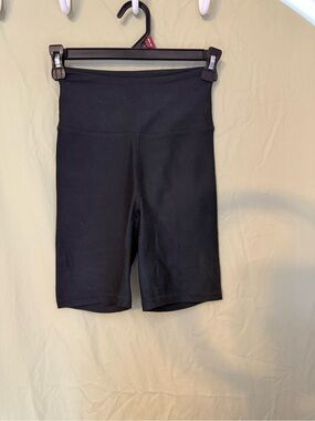 High-Waist Black Women’s Bike Shorts